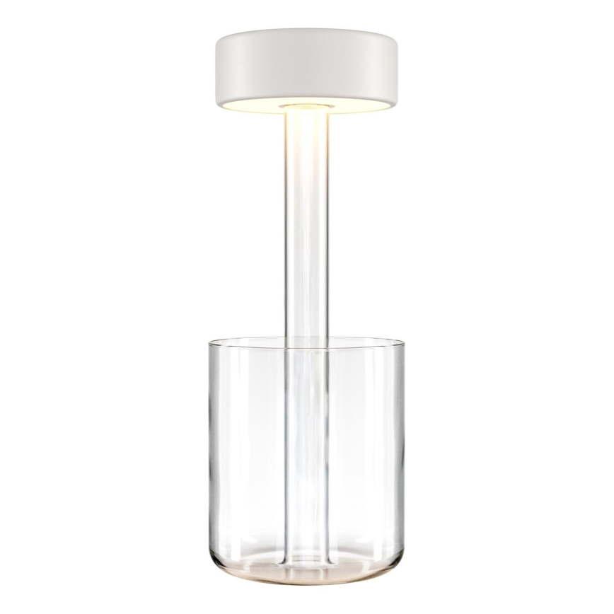 Maytoni MOD229TL-L3W3K1 - LED šviesos reguliavimas įkraunamas nešiojamas Stalinis šviestuvas LED/3W/5V 2200-4000K balta/permatoma