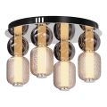 Maytoni MOD273CL-L60CH3K - LED lubinis šviestuvas DROP 4xLED/15W/230V diametras 43 cm blizgus chromas