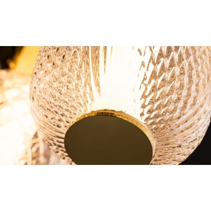 Maytoni MOD273CL-L60CH3K - LED lubinis šviestuvas DROP 4xLED/15W/230V diametras 43 cm blizgus chromas