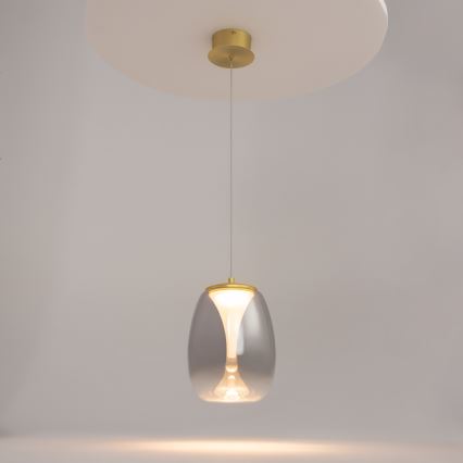 Maytoni MOD282PL-L8G3K - LED Pakabinamas sietynas SPLASH LED/7W/230V 3000K auksas