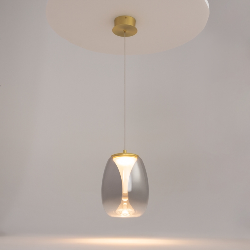 Maytoni MOD282PL-L8G3K - LED Pakabinamas sietynas SPLASH LED/7W/230V 3000K auksas