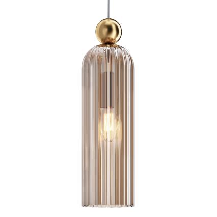 Maytoni MOD302PL-01CG - Pakabinamas sietynas ANTIC 1xE14/40W/230V auksas/smėlio spalva
