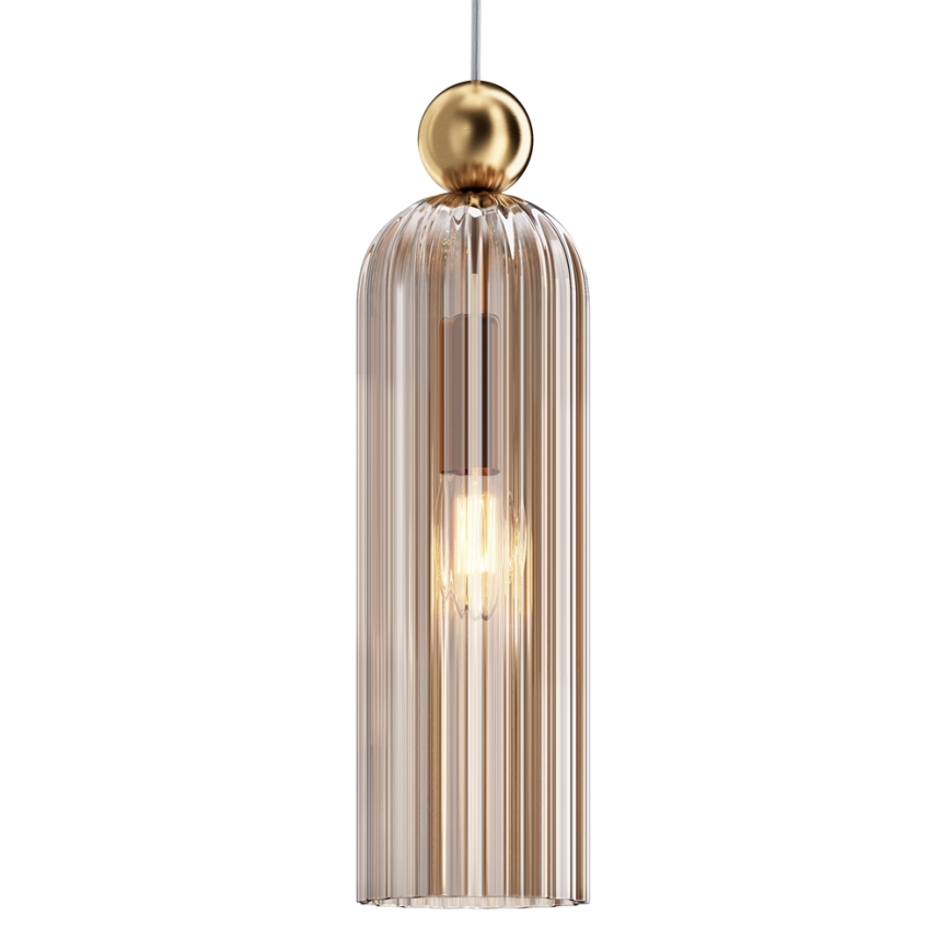 Maytoni MOD302PL-01CG - Pakabinamas sietynas ANTIC 1xE14/40W/230V auksas/smėlio spalva