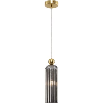 Maytoni MOD302PL-01GR - Pakabinamas sietynas ANTIC 1xE14/40W/230V auksas/pilka