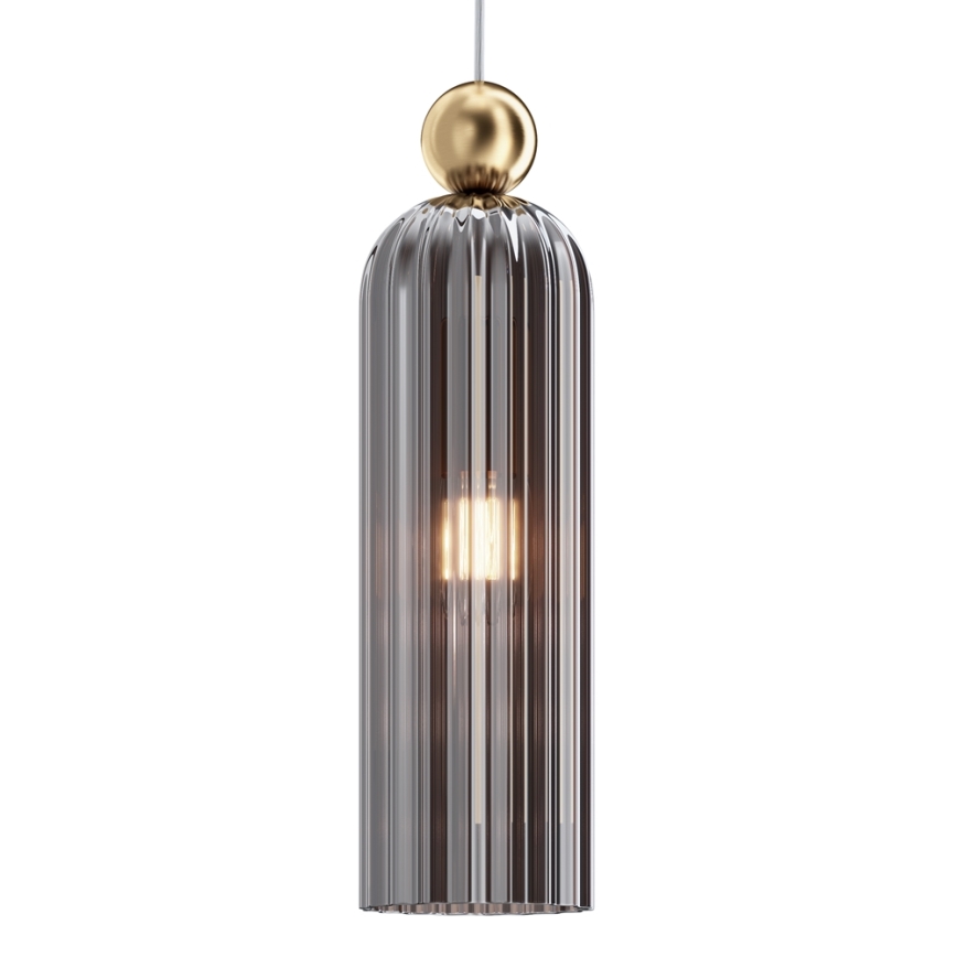 Maytoni MOD302PL-01GR - Pakabinamas sietynas ANTIC 1xE14/40W/230V auksas/pilka