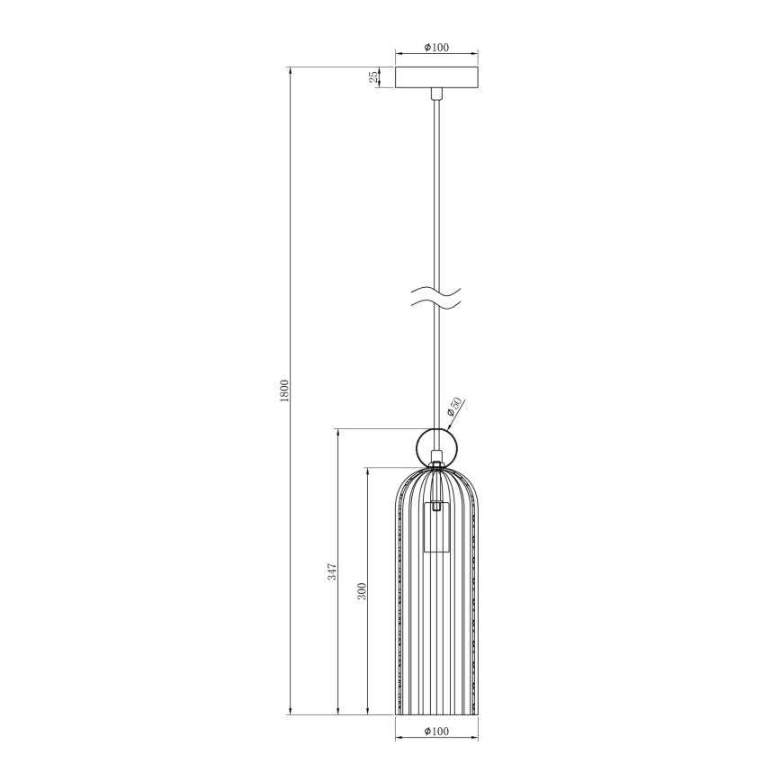 Maytoni MOD302PL-01GR - Pakabinamas sietynas ANTIC 1xE14/40W/230V auksas/pilka