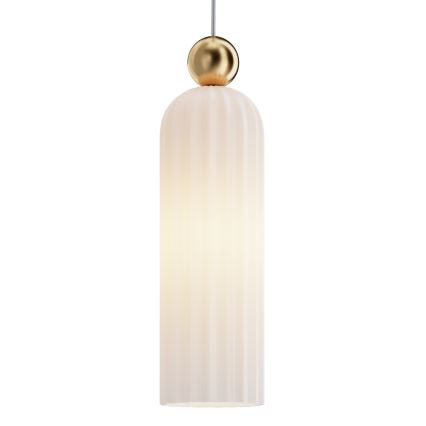 Maytoni MOD302PL-01W - Pakabinamas sietynas ANTIC 1xE14/40W/230V auksas/balta