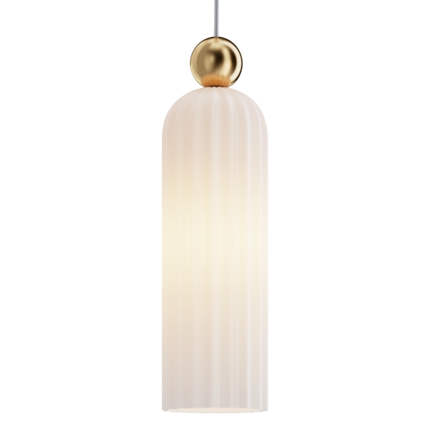 Maytoni MOD302PL-01W - Pakabinamas sietynas ANTIC 1xE14/40W/230V auksas/balta