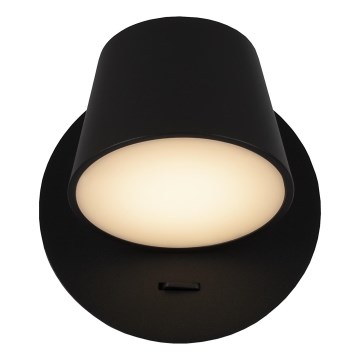 Maytoni MOD421WL-L6B3K - LED sieninis šviestuvas PIXEL LED/7W/230V 3000K juoda
