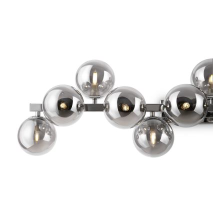 Maytoni MOD547WL-13CH - sieninis šviestuvas DALLAS 13xG9/28W/230V dūminės spalvos