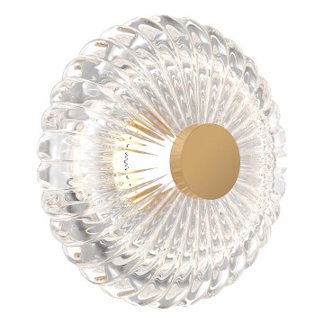 Maytoni MOD555WL-L3G3K - LED sieninis šviestuvas AMULET LED/3W/230V 3000K auksas