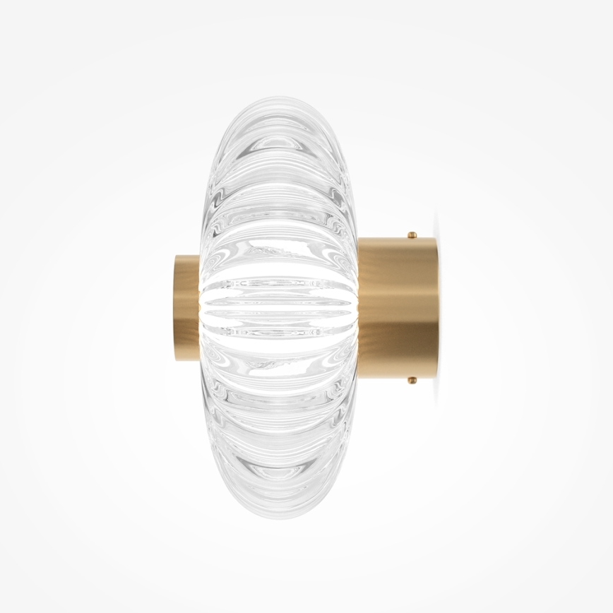 Maytoni MOD555WL-L3G3K - LED sieninis šviestuvas AMULET LED/3W/230V 3000K auksas