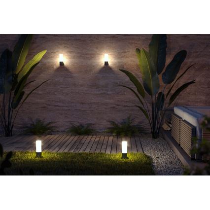 Maytoni O418FL-01B - Lauko šviestuvas WILLIS 1xE27/60W/230V 30 cm IP54 juoda