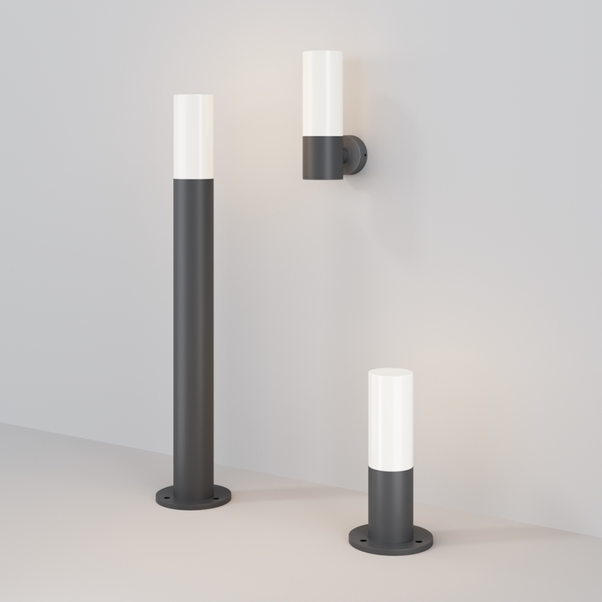Maytoni O418FL-01GR - Lauko šviestuvas WILLIS 1xE27/60W/230V 30 cm IP54 antracitas