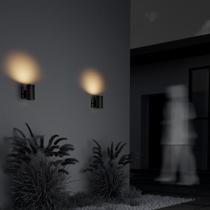 Maytoni O419WL-01B - Lauko sieninis šviestuvas RANDO 1xE27/60W/230V IP54 juoda