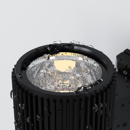 Maytoni O419WL-01B - Lauko sieninis šviestuvas RANDO 1xE27/60W/230V IP54 juoda