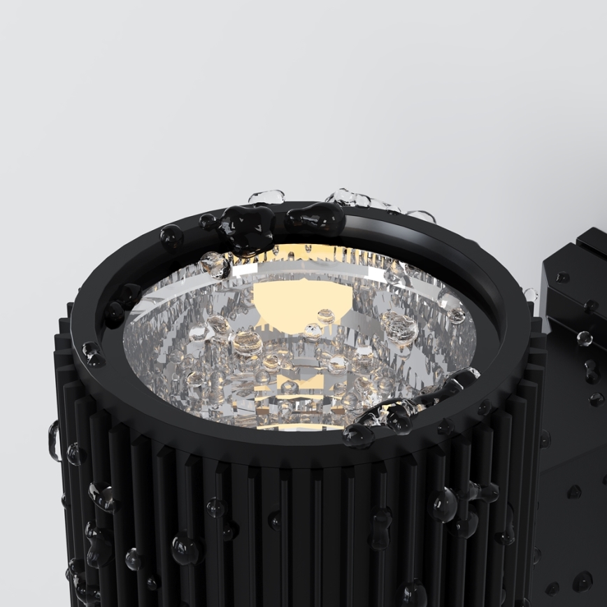 Maytoni O419WL-01B - Lauko sieninis šviestuvas RANDO 1xE27/60W/230V IP54 juoda