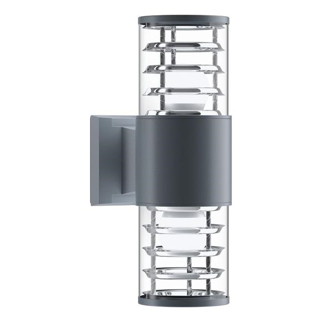Maytoni O576WL-02GR - Lauko sieninis šviestuvas BRONX 2xE27/60W/230V IP54 antracitas