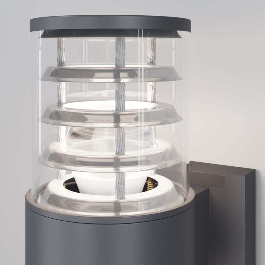 Maytoni O576WL-02GR - Lauko sieninis šviestuvas BRONX 2xE27/60W/230V IP54 antracitas