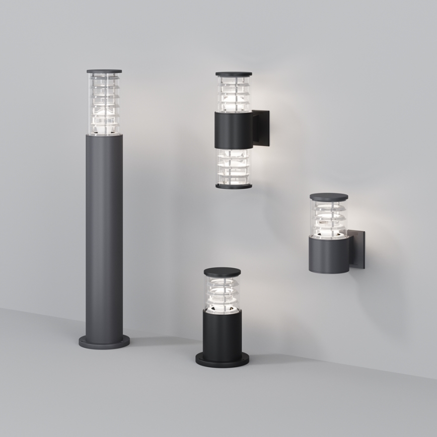 Maytoni O576WL-02GR - Lauko sieninis šviestuvas BRONX 2xE27/60W/230V IP54 antracitas