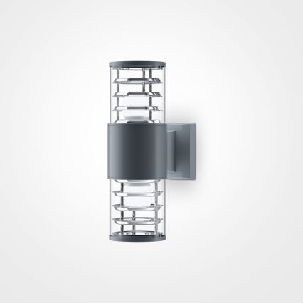 Maytoni O576WL-02GR - Lauko sieninis šviestuvas BRONX 2xE27/60W/230V IP54 antracitas