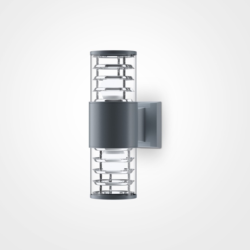 Maytoni O576WL-02GR - Lauko sieninis šviestuvas BRONX 2xE27/60W/230V IP54 antracitas