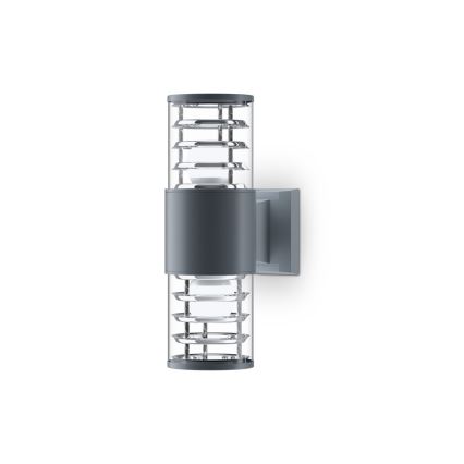 Maytoni O576WL-02GR - Lauko sieninis šviestuvas BRONX 2xE27/60W/230V IP54 antracitas