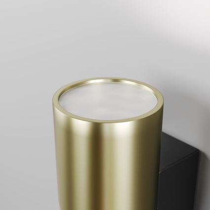 Maytoni O582WL-02BS - Lauko sieninis šviestuvas BOWERY 2xGU10/50W/230V IP54 žalvaris