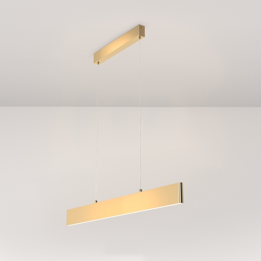 Maytoni P010PL-L23G3K - LED Pakabinamas sietynas STEP LED/23W/230V 3000K 91 cm auksas