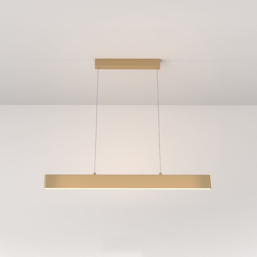 Maytoni P010PL-L23G3K - LED Pakabinamas sietynas STEP LED/23W/230V 3000K 91 cm auksas