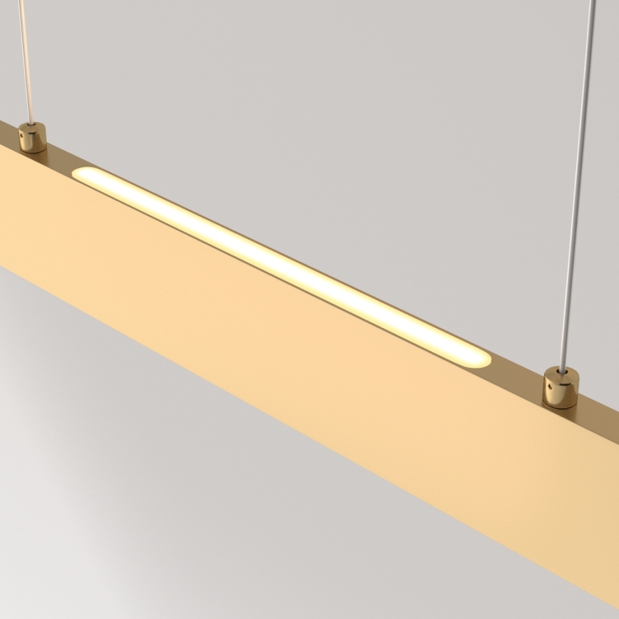 Maytoni P010PL-L23G3K - LED Pakabinamas sietynas STEP LED/23W/230V 3000K 91 cm auksas