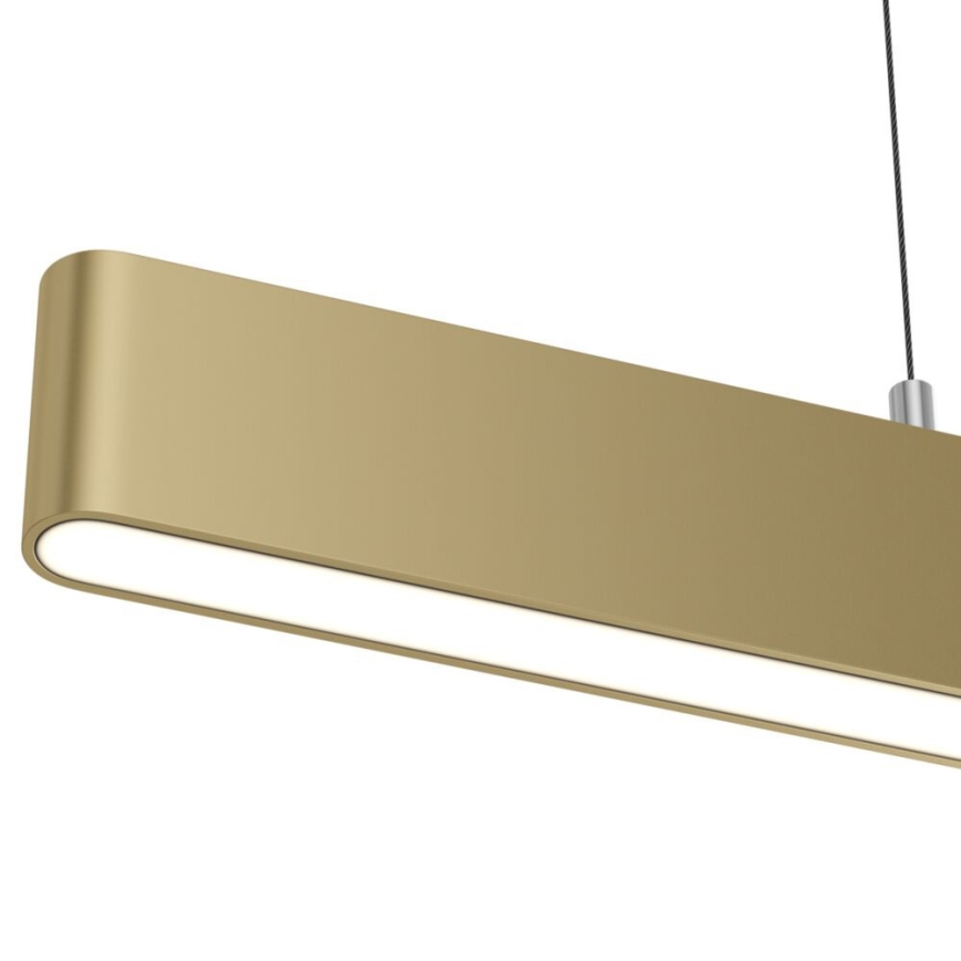 Maytoni P010PL-L23G3K - LED Pakabinamas sietynas STEP LED/23W/230V 3000K 91 cm auksas
