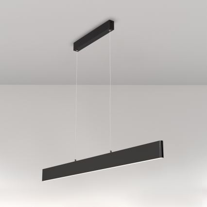 Maytoni P010PL-L30B4K - LED Pakabinamas sietynas STEP LED/30W/230V 4000K 118,5 cm juoda