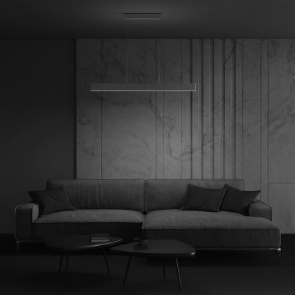 Maytoni P010PL-L30W4K - LED Pakabinamas sietynas STEP LED/30W/230V 4000K 118,5 cm balta