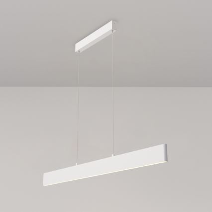 Maytoni P010PL-L30W4K - LED Pakabinamas sietynas STEP LED/30W/230V 4000K 118,5 cm balta