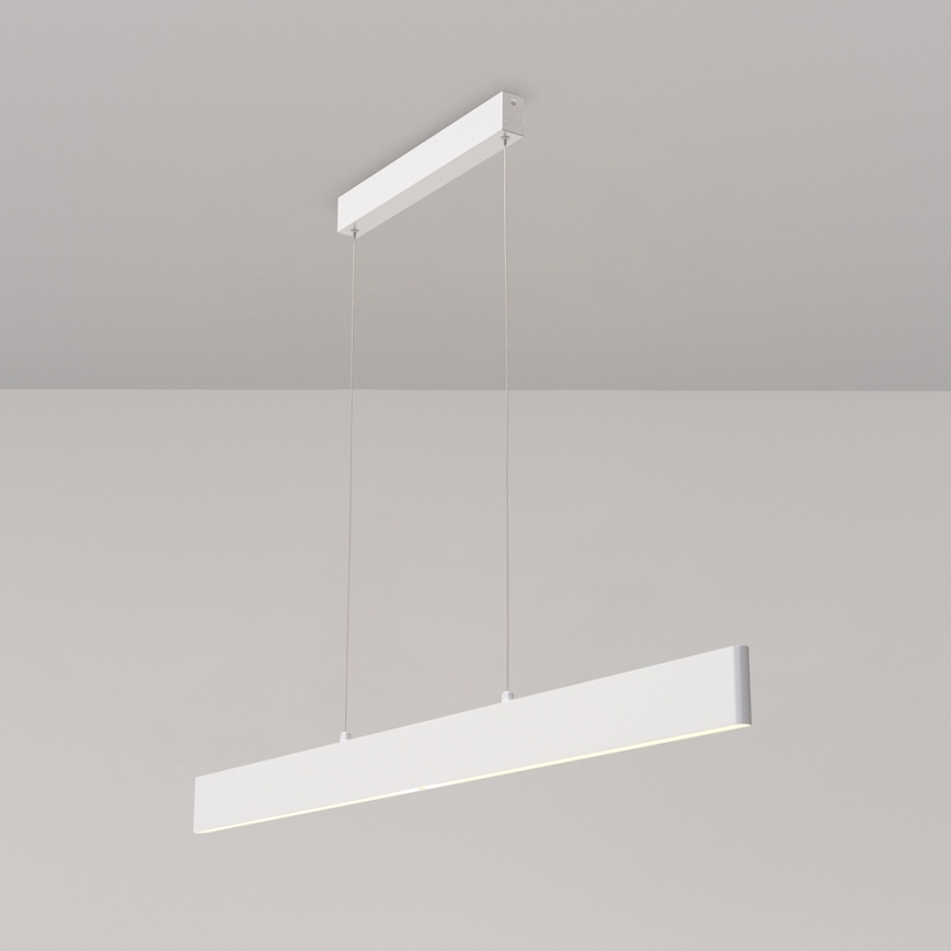 Maytoni P010PL-L30W4K - LED Pakabinamas sietynas STEP LED/30W/230V 4000K 118,5 cm balta