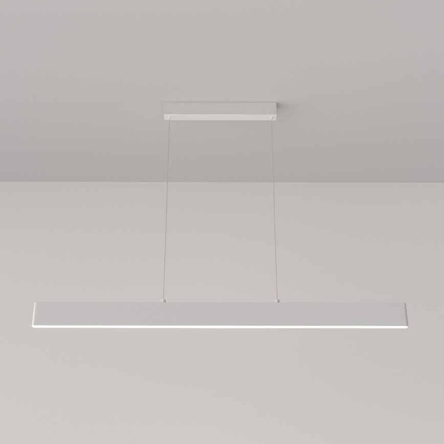 Maytoni P010PL-L30W4K - LED Pakabinamas sietynas STEP LED/30W/230V 4000K 118,5 cm balta