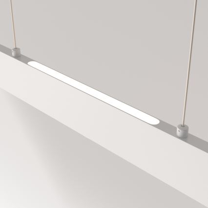 Maytoni P010PL-L30W4K - LED Pakabinamas sietynas STEP LED/30W/230V 4000K 118,5 cm balta