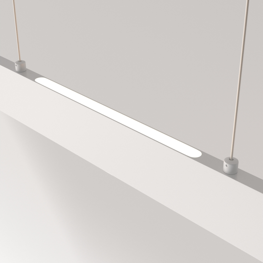 Maytoni P010PL-L30W4K - LED Pakabinamas sietynas STEP LED/30W/230V 4000K 118,5 cm balta
