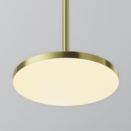 Maytoni P076PL-L12W3K-BS - LED Pakabinamas sietynas PLATO LED/12W/230V 3000K auksas