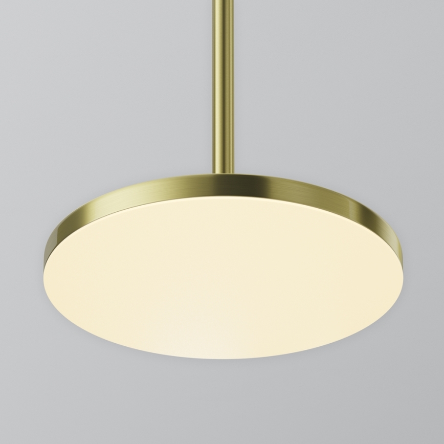 Maytoni P076PL-L12W3K-BS - LED Pakabinamas sietynas PLATO LED/12W/230V 3000K auksas