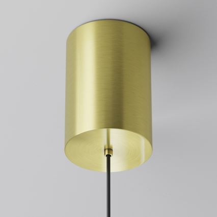 Maytoni P076PL-L12W3K-BS - LED Pakabinamas sietynas PLATO LED/12W/230V 3000K auksas
