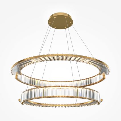 Maytoni P097PL-L90G4K - LED Pakabinamas sietynas KRONE LED/90W/230V CRI 90 diametras 80,5 cm auksas