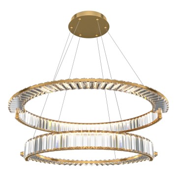 Maytoni P097PL-L90G4K - LED pakabinamas šviestuvas ant laido KRONE LED/90W/230V CRI 90 skersmuo 102 cm auksinis