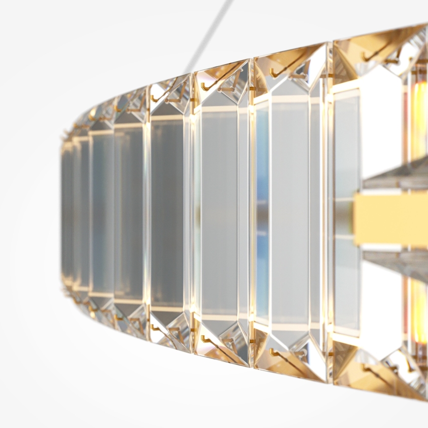 Maytoni P097PL-L90G4K - LED pakabinamas šviestuvas ant laido KRONE LED/90W/230V CRI 90 skersmuo 102 cm auksinis