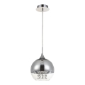 Maytoni P140-PL-110-1-N - Pakabinamas sietynas FERMI 1xE27/60W/230V blizgus chromas