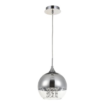 Maytoni P140-PL-110-1-N - Pakabinamas sietynas FERMI 1xE27/60W/230V blizgus chromas