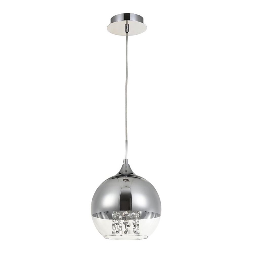 Maytoni P140-PL-110-1-N - Pakabinamas sietynas FERMI 1xE27/60W/230V blizgus chromas