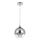 Maytoni P140-PL-110-1-N - Pakabinamas sietynas FERMI 1xE27/60W/230V blizgus chromas
