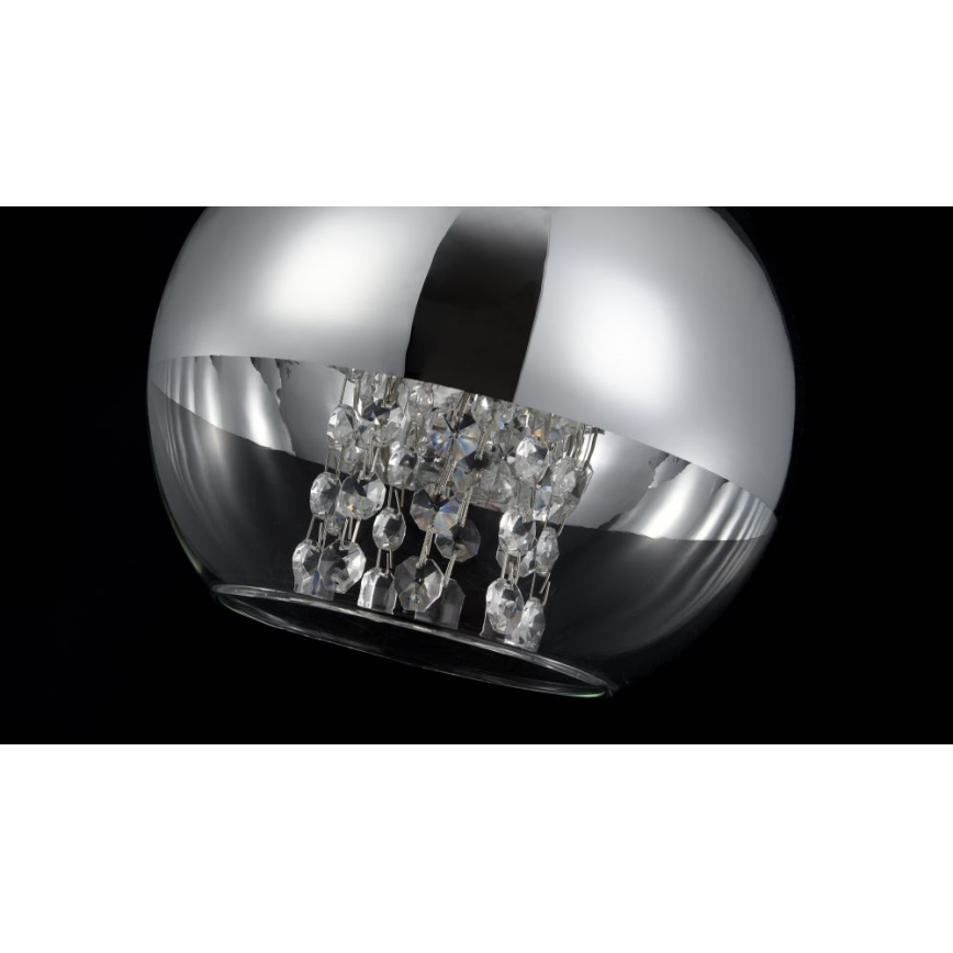 Maytoni P140-PL-110-1-N - Pakabinamas sietynas FERMI 1xE27/60W/230V blizgus chromas